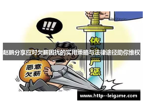 赵鹏分享应对欠薪困扰的实用策略与法律途径助你维权 赵鹏分享应对欠薪困扰的实用策略与法律途径助你维权
